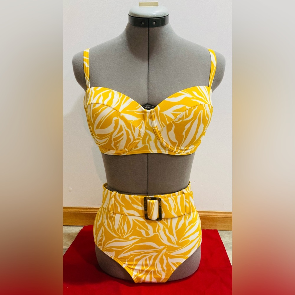 Boden Kythira Cup-size Bikini Top & Bottoms New w/Tags
